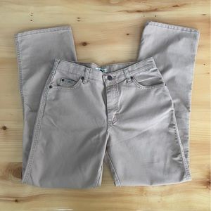 LEE Relax Straight Leg Jean Khaki/Tan - Women’s Size 8